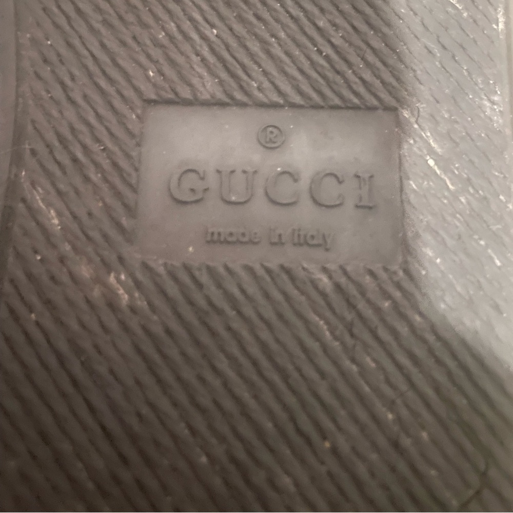 Gucci Men's Black Monogram Loafers 11.5 - Picture 5 of 6